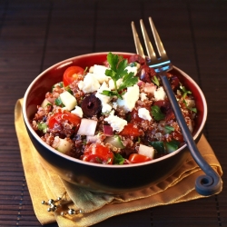 Red Quinoa Salad