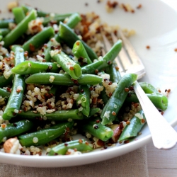 Green Beans & Tricolor Quinoa