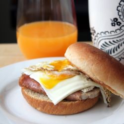 Pork Breakfast Sandwich