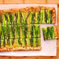 Asparagus Gruyere Tart