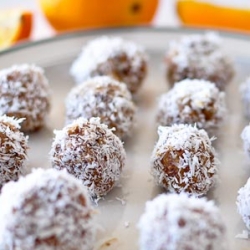 Coconut Orange Date Balls