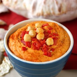 Roasted Red Pepper Hummus