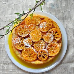 Tangerine Ricotta Pudding