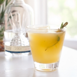 Pineapple Cilantro Serrano Cocktail