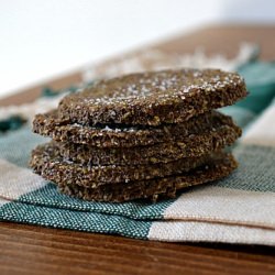 Salted Maple Flax Crackers