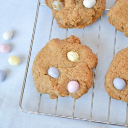 Mini Eggs Cookies