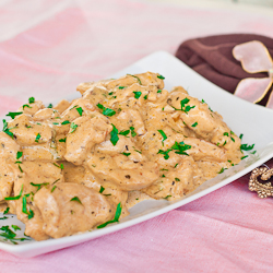 Drunken and Creamy Chicken