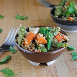 Chicken Fried Quinoa