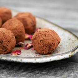 Chocolate Goat Cheese Truffles