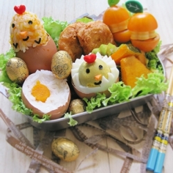 Easter Chicky Bento