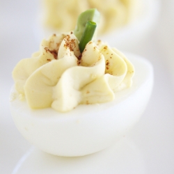 Cream Cheese Deviled Eggs