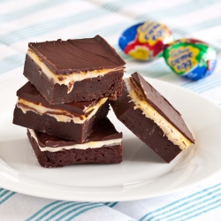 Cadbury Egg Brownies