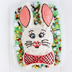 Easter Bunny Coconut Cake