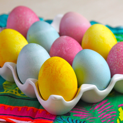 Naturally Dyed Eggs