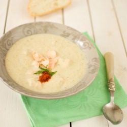 Fennel and Salmon Soup