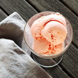 Blood Orange Frozen Yogurt