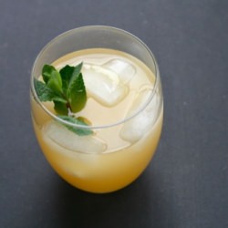 Rum and Apple Cocktail