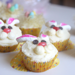 Easter Bunny Cupcakes