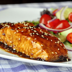 Five Spice Teriyaki Salmon