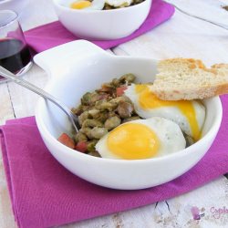 Beans with Ham & Eggs