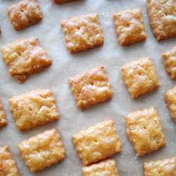 Homemade Cheez Its