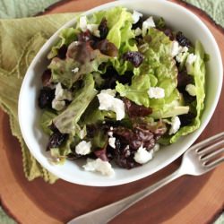 Salad with Maple Vinaigrette