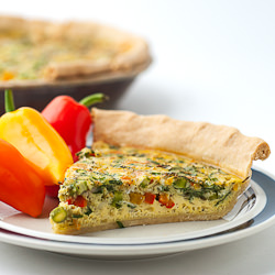 Seven-Egg Quiche