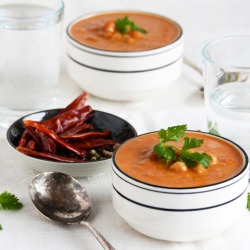 Indian-Spiced Cream of Tomato Soup