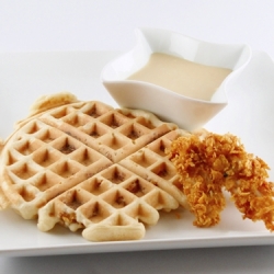 Chicken Stuffed Waffles