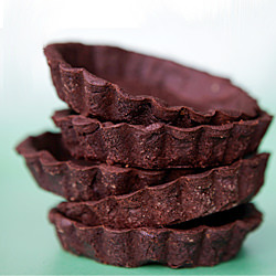 Dark Chocolate Tart Shells