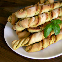 Pesto Cheese Sticks