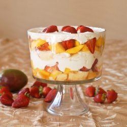 Strawberry Mango Trifle