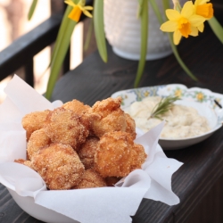 Bacon Cheddar Hush Puppies