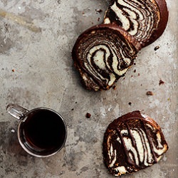 Zebra Bundt Cake