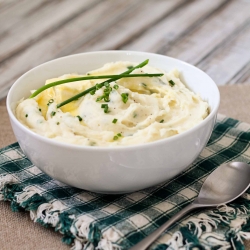 Mascarpone Chive Mashed Potatoes