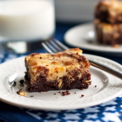 White Chocolate Cheesecake Brownies