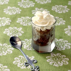 Whipped Root Beer Granita Shots