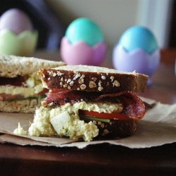 “Easter” Egg Salad Sandwich