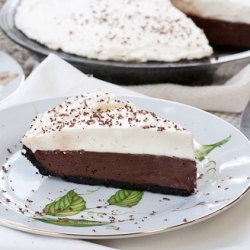 Orange-Chocolate Silk Pie