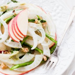 Fennel, Apples & Asparagus Salad