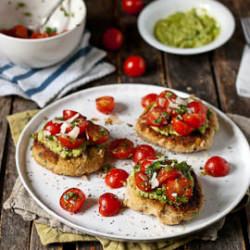 Lemon-Scallion White Bean Patties