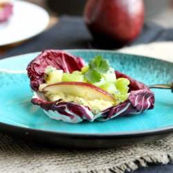 Curry Tuna Salad with Radicchio