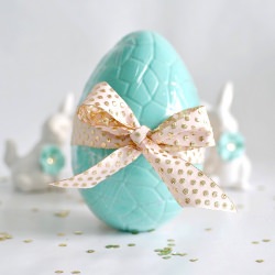 chocolate blue egg