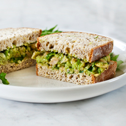 Avocado & Chickpea Salad Sandwich