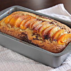 Peach Cobbler Bread