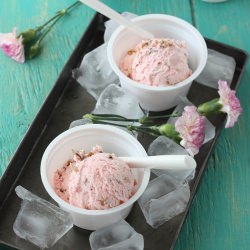 Rose Petal Jam Ice Cream