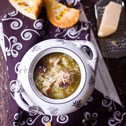 Chicken and Orzo Light Soup