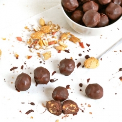 Chocolate PB Truffles