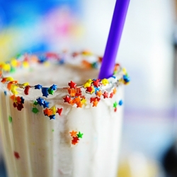 Cake Batter Milkshakes