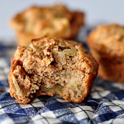 Bran Apple Muffins